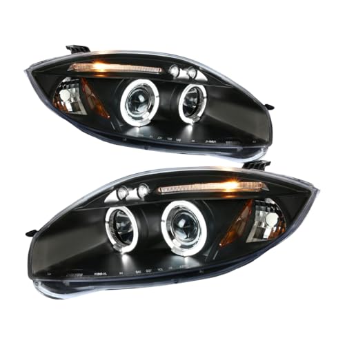 Headlights For 2006-2012 Mitsubishi Eclipse Chrome LeftRight | LED Clear Lens Projector product thumbnail 8