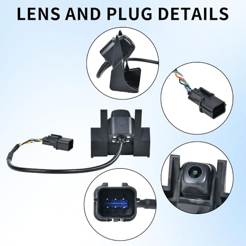 Image of Rear View Backup Camera Fits for Hyundai Sonata 2018-2019 Park Assist Camera Replaces 95760-C1600 95760C1600