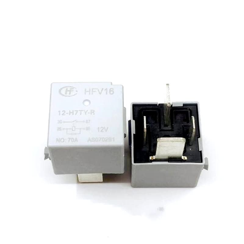 Relais HFV1612H7TY-R 12V à forte capacité de commutation 70A