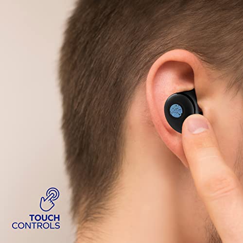Coby True Wireless Earbuds, Charging Case | Bluetooth Headphones, Automatic Pair |Portable Wireless Ear Buds, Rechargeable Ear Buds Wireless Bluetooth Earbuds, Up To 40-Hr Play, Compat W/Siri, Google #TOP5