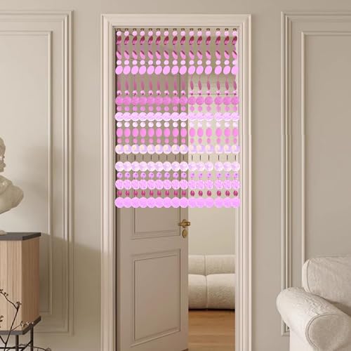 Funweka 20Pcs Sequin Beaded Curtain For Party Wedding Home Decorations Kids Bedroom Girls Wall Panel Backdrop Doorway Privacy thumb #1