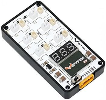 Strix 1s HV LiPo Battery Charger - Charge up to 6 Batteries at Once! Perfect for Inductrix, Tiny Whoop, Blade Nano QX FPV, UMX Radian, Champ, UMX T-28, Nighthawk, Whipit