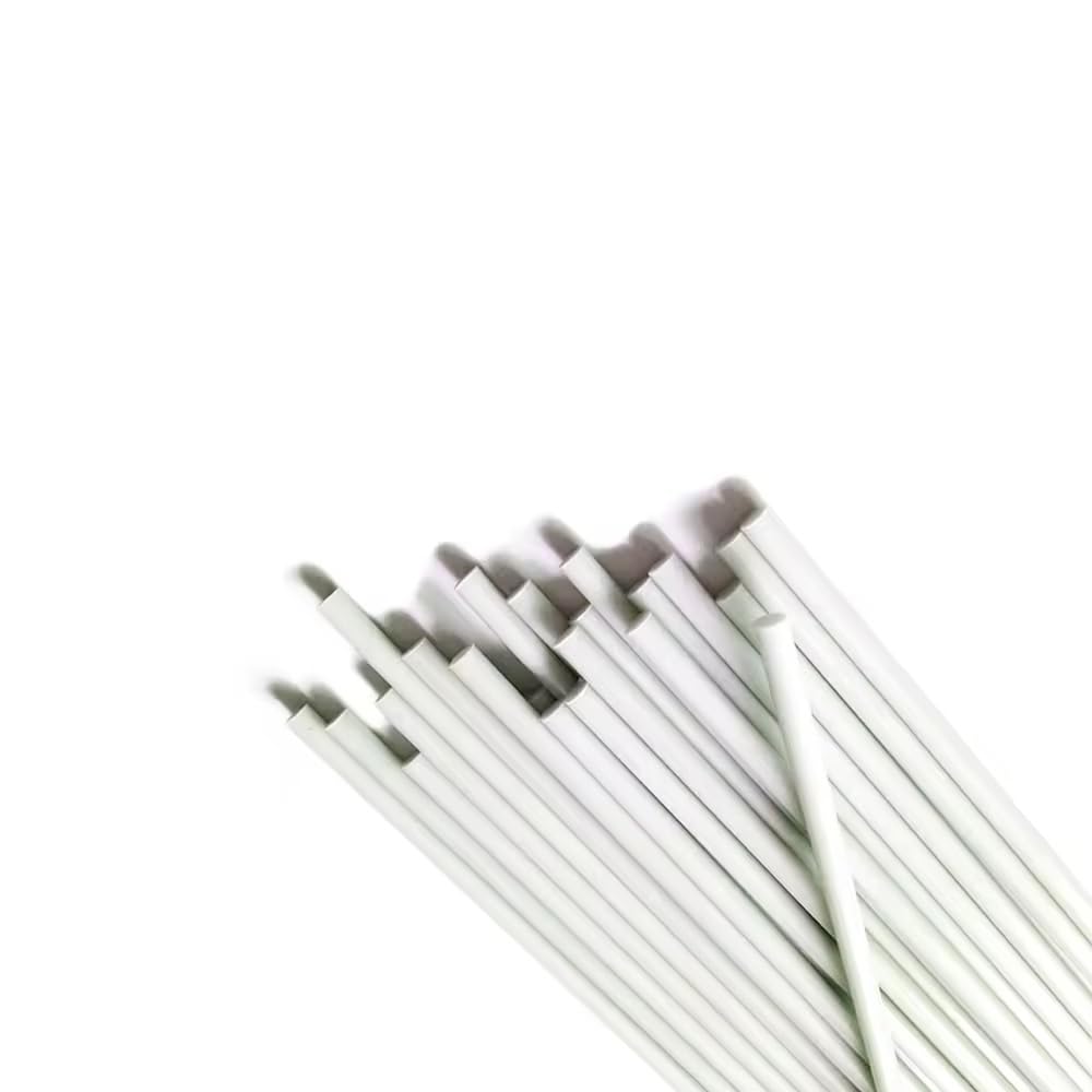 Varillas de fibra de vidrio sólidas, 500mm de longitud, 0,8-10mm de diámetro, varillas de aislamiento blancas for manualidades, cometas, tiendas de campaña, 10 Uds.(9.0x500mm)