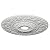 Ekena Millwork CM23VA 23 1/2-Inch OD x 3 1/2-Inch ID x 2 1/8-Inch P Vaduz Ceiling Medallion