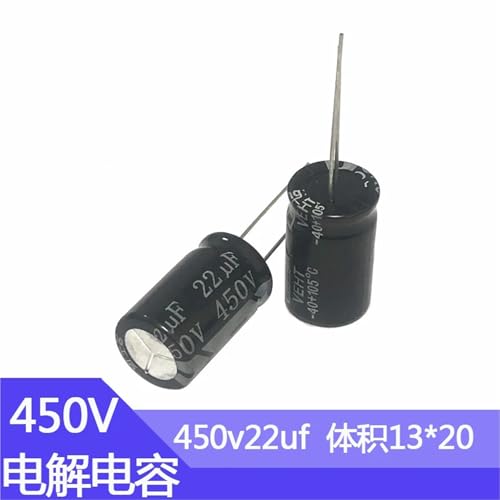 Condensateur électrolytique en aluminium 450V 2.2uF de format radial