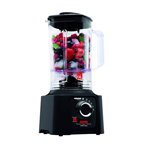 Liquidificador Power Max 700 Limpa Fácil Ln60 Arno Power Mix Limpa Fácil Preto 127v