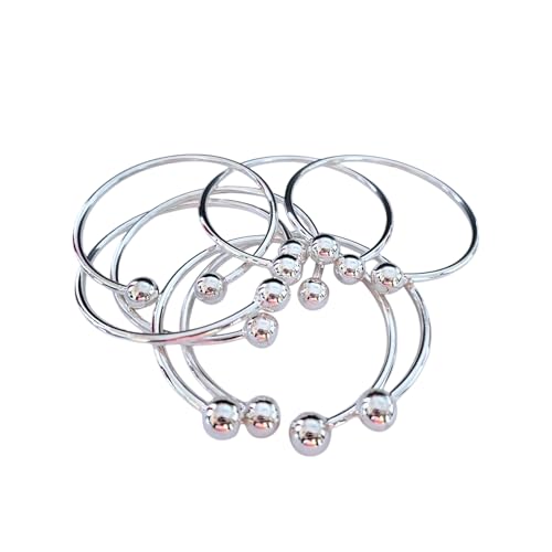 The Candy Collections Ball Ends .925 Sterling Silver West Indian Bangles Handmade Women Men Bracelets Caribbean Jamaican West Indies Gift Jewelry Made in USA mom gift summer stacking bracelets