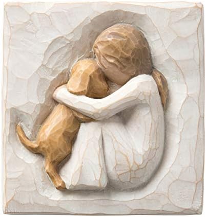 Willow Tree True Plaque, Sculpted Hand-Painted bas Relief