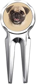 no/no Herramienta de reparación de marcador de pelota de golf Art Deco de color negro