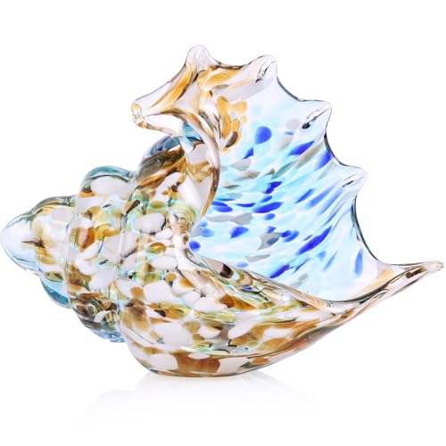 Hand Blown Glass Conch