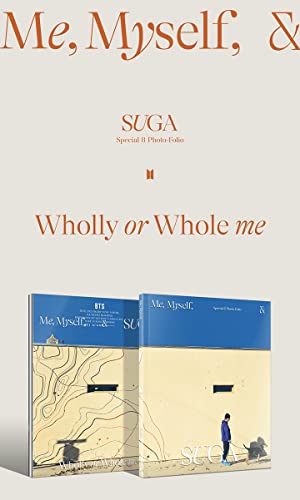 [2nd PreOrder/Release Apr 28] SUGA BTS - BTS Special 8 Photo-Folio Me, Myself, and SUGA [Wholly or Whole me]