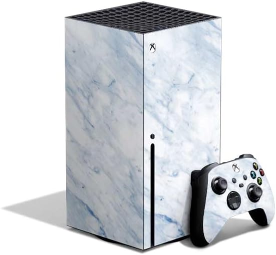 Skinit Decal Gaming Skin Compatible with Xbox Series X Bundle - Blue Marble Design