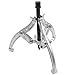 Whryspa 3-Jaw Gear Puller Set â€“ 3In-14In Removal Tool Kit for Slide Gears, Pulley, and Flywheel,10inch