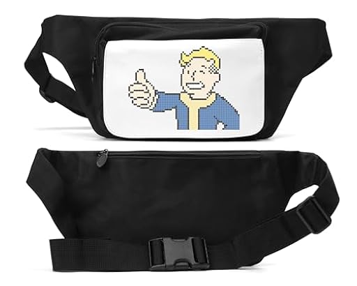 Guy Thumb up - Riñonera unisex negra, Black, Talla única | Ya disponible en tu tienda friki favorita! En mundofriki.es!