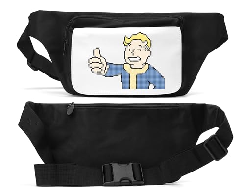 Guy Thumb up - Riñonera unisex negra, Black, Talla única