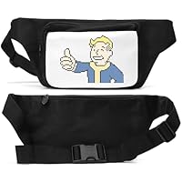 Guy Thumb up - Riñonera unisex negra, Black, Talla única