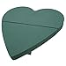 Produktbild FLOWERBOX Oasis Steckschaum Bioline Herz Mia 52cm Steckmasse Steckschwamm - mit Holzunterlage