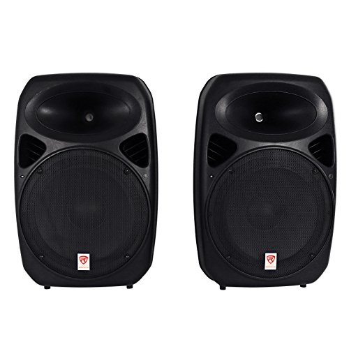 Rockville Dual 15" Iphone/Ipad/Android/Laptop,Tv Youtube Karaoke Machine/System #TOP2