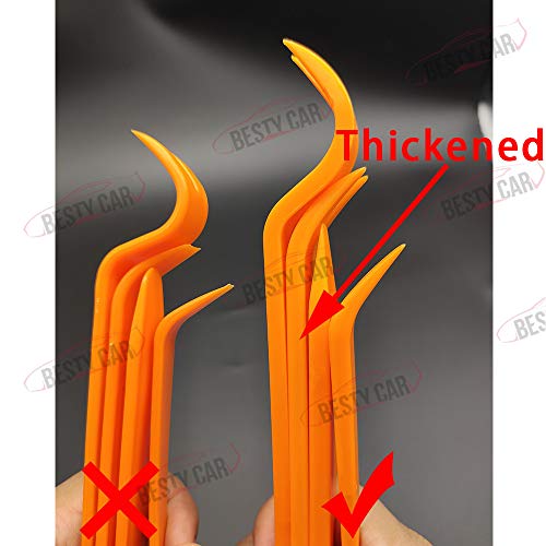 Bestycar 4Pack Car Radio Panel Removal Tool Interior Dash Removal Tool Kit Pry Door Clip Plastic Trim Audio Dashboard Disassembly Araba Repair Tool #TOP3