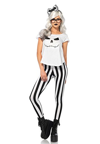 Déguisement Hipster Skeleton Leg Avenue, combinaison de squelette femme S
