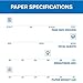 Hammermill Printer Paper, Fore Multipurpose 20 lb Copy Paper, 8.5 x 11-10 Ream (5,000 Sheets) - 96 Bright, Made in the USA, 103267C