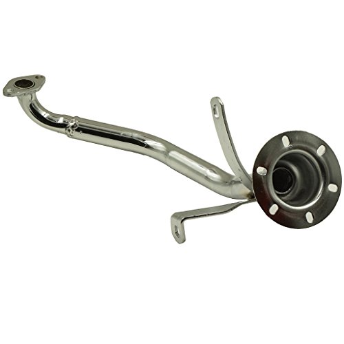 Glixal ATKS-038 GY6 125cc 150cc 7-inch High Performance Racing Exhaust Muffler System 152QMI 157QMJ Scooter Moped ATV Go Kart (Black) - Thumbnail 5