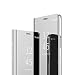 Produktbild MRSTER Samsung A41 Hülle Clear View Standing Cover, Spiegel Handyhülle Schutzhülle Flip Case Schutz Tasche mit Standfunktion 360 Grad hülle für das Samsung Galaxy A41. Flip Mirror: Silver