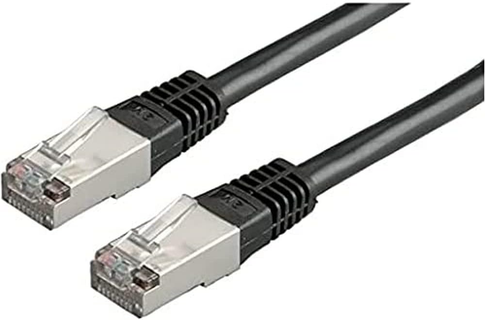 'Roline 21150331 Patch Cable Cat. 5E S/FTP, 1 m Red Black Black 1 m