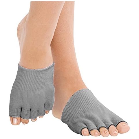 FootSmart Gel-Lined Compression Toe Separating Socks, Pair Cover