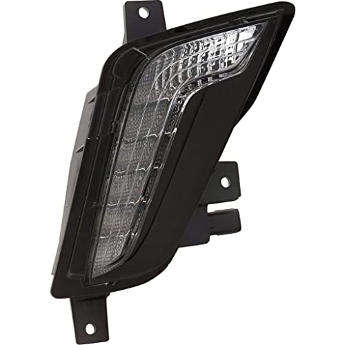 KarParts360 For Chevy Volt Daytime Running Light Assembly 2016 17 18 2019 Passenger Side For GM2563114 | 23384966