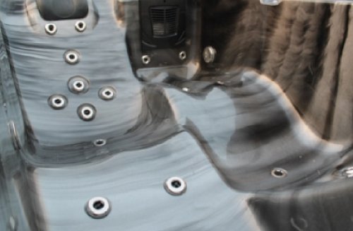 Vasa- Fit W195S Whirlpool für den Außenbereich, schwarz, 195 x 127 x 63 cm-4