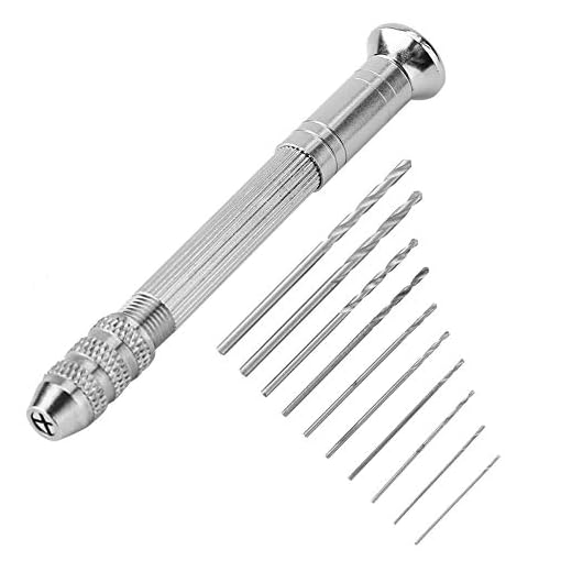 Lightweight Mini Hand Drill with Bits
