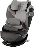 Lieferumfang: 1 Autositz Pallas S-Fix mit ISOFIX Connect System, Inkl. ISOFIX Einbauhilfen, Material Bezug: 100 Prozent Polyester, Maße (LxBxH): 43 x 50 x 68,5 cm, Gewicht: 10,1 kg, Farbe: Soho Grey