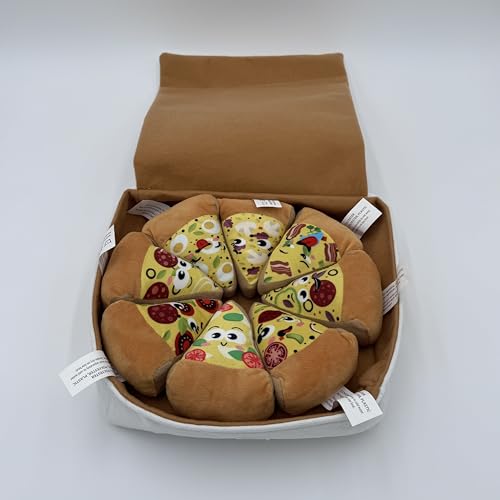 Juguete mordible para perros caja pizza 10 pulgadas miniatura 2