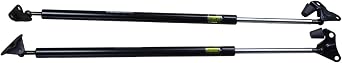 1 Pair Tailgate Slow Down Support Rear Shock Absorber Compatible for Toyota HIACE Van Grandia GL KDH22 2005-2019High roof Wide Body