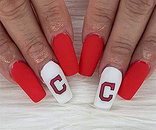 Cleveland Baseball Waterslide Nail Art Decals - Salon Quality #TOP7