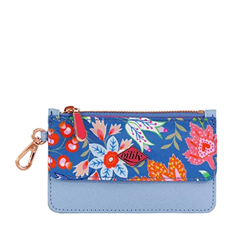 Preisvergleich Produktbild Oilily Aqua Sits Flap Credit Card Wallet Riviera
