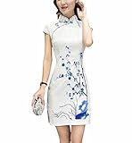 Lazutom Vestido - para Mujer Azul Azul Asiático XX-Large