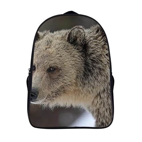Sac d'école unisexe Bear Teen le cadeau parfait pour la rentrée des adolescents