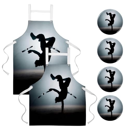 Tablier de cuisine et pâtisserie Kick Boy pour éviter les taches de graisse