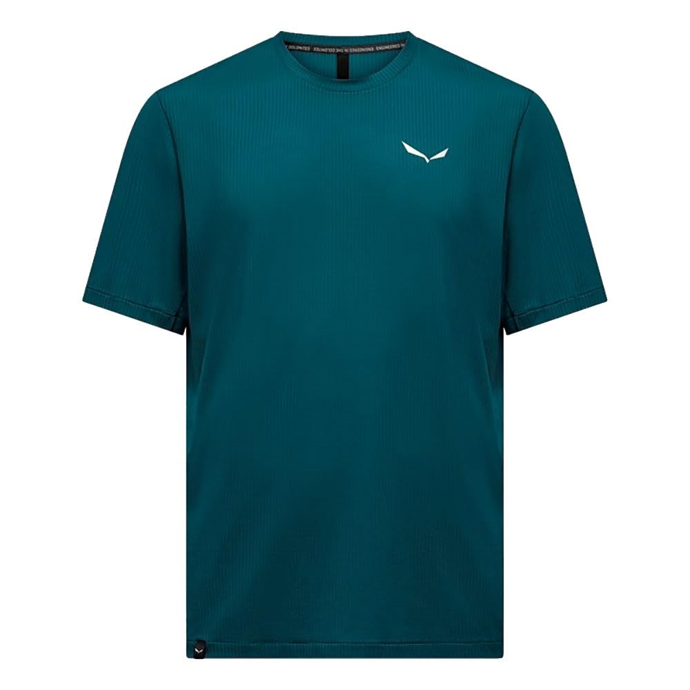 Salewa Men's Bleu T-Shirt Pedroc Dry'ton Light