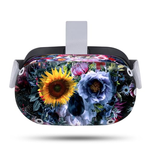 Head Case Designs Officially Licensed Riza Peker Skull Art Mix Vinyl Sticker Skin Decal Cover Compatible with Meta Quest 2