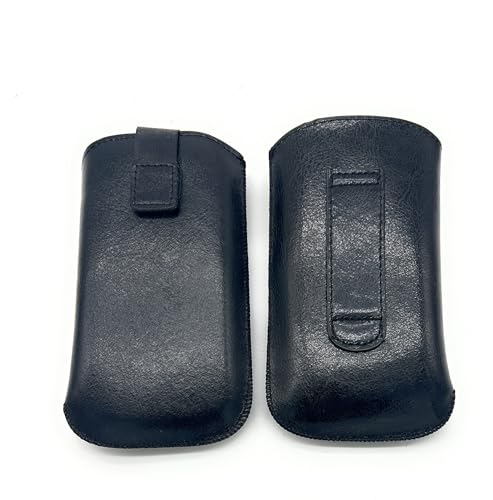 Premium Smartphone Tasche Handy Hülle Etui Gürteltasche Holster Pouch schwarz geeignet für Sweetlink S2 Plus