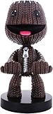Exquisite Gaming: Sackboy: A Big Adventure - Sackboy - Original Mobile Phone & Gaming Controller Holder, Device Stand, Cable Guys, Sony Licensed Figure