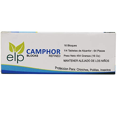 Camphor Blocks Refined 16 Blocks (64 Tablets) #TOP3