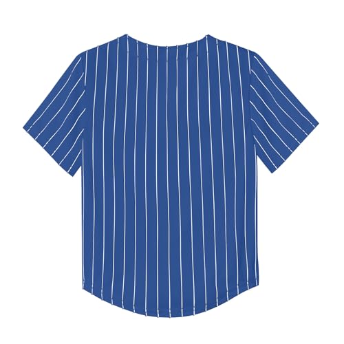Image of Yuji Itadori Kids Baseball Jersey Button Boys Short Sleeve T-Shirts Hip Hop Fashion Casual Sports Solid Color Shirt