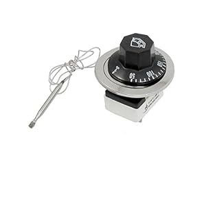 sourcing map 1NC 1NO AC 250 16A 50-300C Température Contrôle Interrupteur Thermostat pour Four Réfrigérateur Chauffe-eau