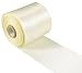 HipGirl Boutique 3 Inch Wide Double Face Satin Ribbon. (20yd 3" Double Face Satin Ribbon-Ivory)