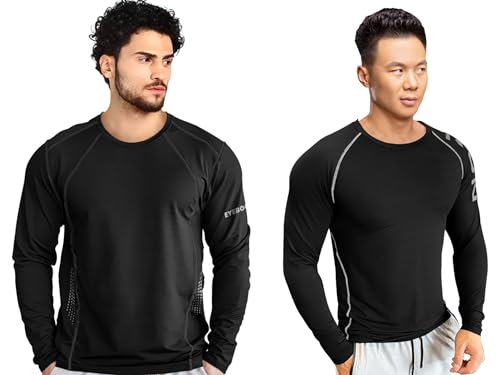 Image of Noble Monk Mens Polyester Solid Regular Fit T-Shirt