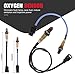 QIJIAUTO O2 Oxygen Sensor Upstream Downstream Compatible for Ford Focus 2012 2013 2014 234-5113 234-4575 2PCS